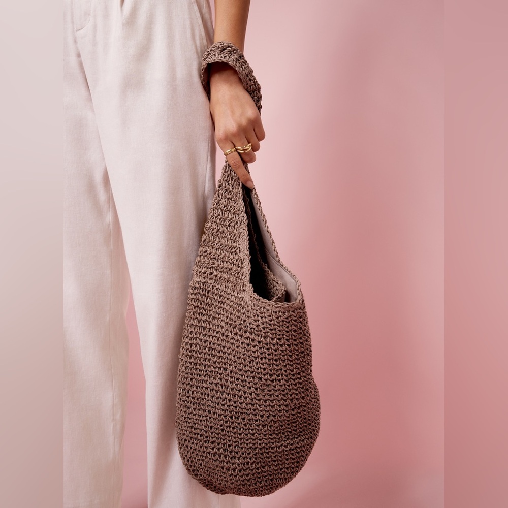 Banana Republic Straw Market Tote Bag